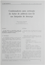 Condensadores para a correcção do factor de potência (COS &) nas lâmpadas de descarga_Edgar Pinto Meister_Electricidade_Nº178-179_ago-set_1982_313-316.pdf