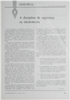 A disciplina da segurança na electrotecnia(Editorial)_Ferreira do Amaral_Electricidade_Nº168_out_1981_381.pdf