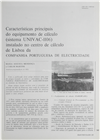 (...)equipamento de cálculo (UNIVAC - 1106) instalado no Centro de Cálculo de Lisboa da CPE_Electricidade_Nº120_out_1975_365-370.pdf