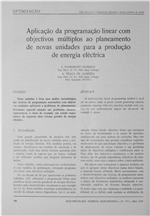 programação linear com objectivos múltiplos-novas unidades para a produção de energia eléctrica_J. Namorado Clímaco_Electricidade_Nº175_mai_1982_192-203.pdf