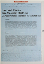 Escovas de carvão para máquinas eléctricas. Características técnicas e manutenção_C. Pereira Cabrita_Electricidade_Nº383_Dezembro_2000_299-312.pdf