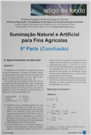 Iluminação natural e artificial para fins agrícolas (9ªparte)_Emanuel E.S.G.Câmara_Electricidade_Nº385_Fevereiro_2001_33-38.pdf